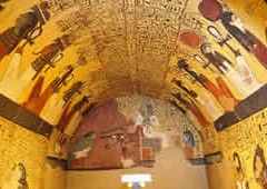 La ricostruzione della tomba di Pashedu