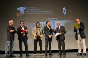 La premiazione del film "L'Italia dei Longobardi"