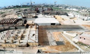 Il cantiere del nuovo museo nazionale della Civiltà egizia