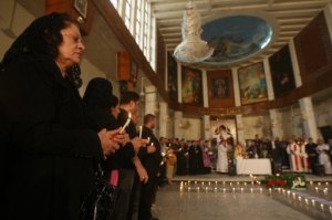 La cattedrale siro-cattolica di Baghdad dove resteranno le reliquie