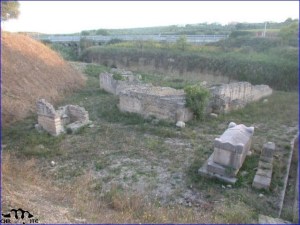Al centro della necropoli di Lamapopoli sorge la basilica di S. Sofia