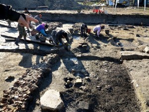 Lo scavo ha restituito ossa di maiali, capre, ovini e bovini