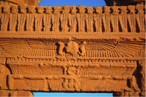 L'architrave del tempio meroitico creduto perduto ad Abu Erteila