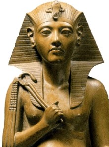 Il faraone Amenofi III della XVIII dinastia