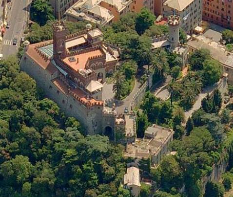 Il castello D'Albertis a Genova è dal 2004 sede del museo delle Culture del Mondo