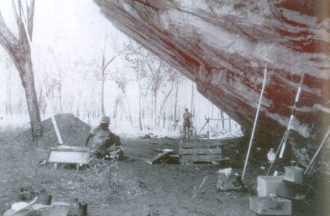 Nauwalabila, insediamento di 40mila anni fa, in un riparo sotto roccia ad Arnhem Land, 200 chilometri a est di Darwin