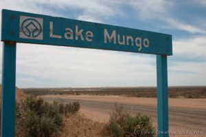L'insegna del lago Mungo in Australia con un insediamento di 43mila anni fa