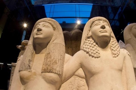 Il nuovo allestimento negli spazi ipogei del museo Egizio di Torino