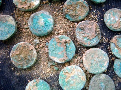 Le monete emesse dalla zecca dei ribelli ebrei anti-romani e ritrovate vicino a Gerusalemme