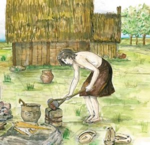 Una ricostruzione della vita quotidiana in una terramara di 3500 anni fa