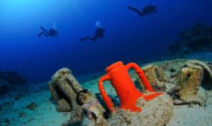 Le strutture messe in luce sono solo una porzione del grande porto romano di Lipari