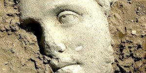 Una splendida statua recuperata a Campo Fiera