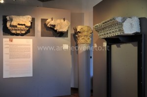Una sala espositiva del museo Archeologico nazionale di Altino