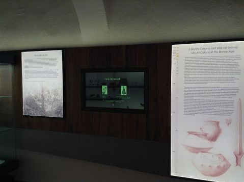 Il nuovo allestimento del museo di Montevarchi con pannelli didattici e supporti multimediali