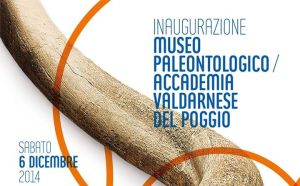 Il manifesto dell'inaugurazione del rinnovato museo di Montevarchi