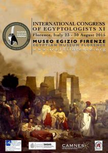 Il manifesto dell'XI congresso di Egittologia