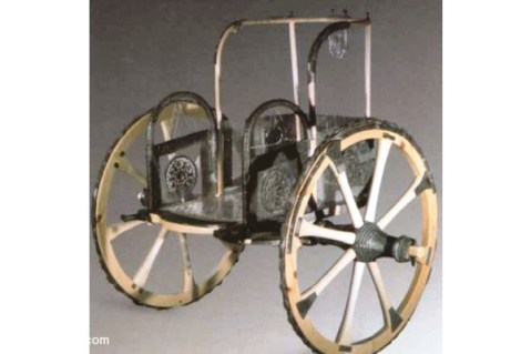 La ricostruzione del calesse della principessa della tomba A del Poggione