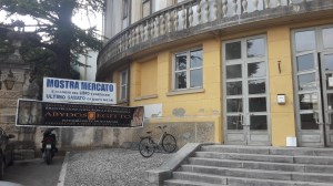 La Rotonda di Vittorio Veneto, sede della mostra di Renier