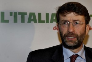 Il ministro per i Beni culturali Dario Franceschini