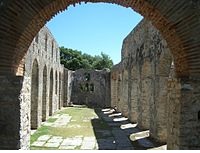 La basilica romana della colonia di Butrinto