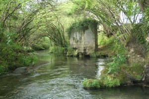 Il fiume Treia a Civita Castellana