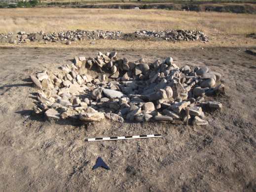 Le importanti strutture di Kura-Araxes scoperte nello scavo ad Aradetis Orgora