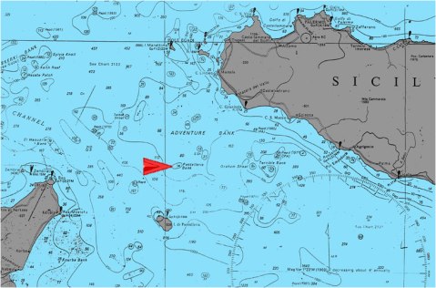 Il monolito è stato trovato grazie agli indizi raccolti dai geologi dall'Istituto Nazionale di Oceanografia e di Geofisica Sperimentale (Ogs) di Trieste