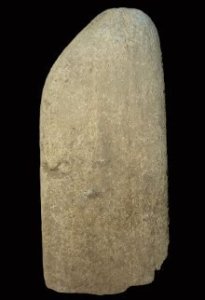 Il pestello dell'uomo paleolitico trovato a Grotta Paglicci