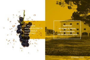 La cartolina-invito all'Aperitivo al museo archeologico di Altino
