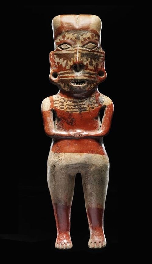 Venere in ceramica policroma dal Messico occidentale (400-100 a.C.) in mostra a Firenze