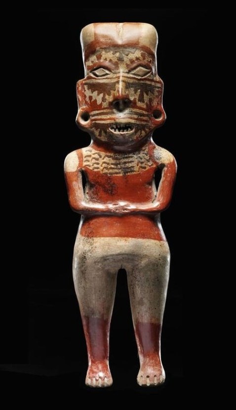 Venere in ceramica policroma dal Messico occidentale (400-100 a.C.) in mostra a Firenze