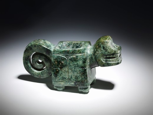 Mortaio zoomorfo della cultura valdivia dall'Ecuador (2000-1000 a.C.) tra i pezzi pregiati in mostra
