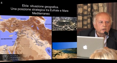 L'archeologo Paolo Matthiae, scopritore di Ebla, per quasi 50 anni ha operato in Siria 
