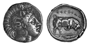 Distatere di Thurii con il Toro cozzante