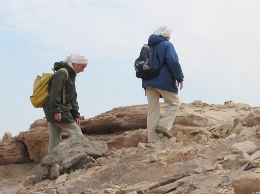 Ricognizione degli archeologi nell'ambito del progetto Akap nella regione di Assuan