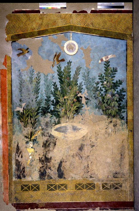 Il Nilo a Pompei: affresco dalla Casa del Bracciale d'Oro, esposto nella mostra al museo Egizio di Torino