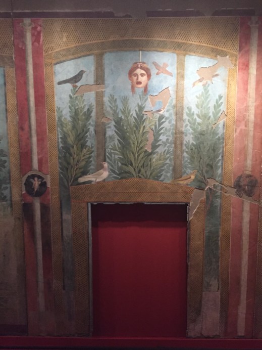 Un affresco proveniente dalla Casa del Bracciale d'Oro di Pompei