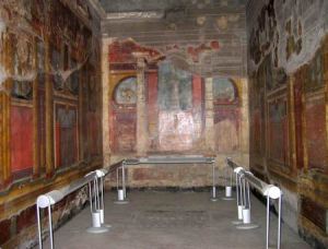 Ambienti affrescati nella Villa A (di Poppea) a Oplontis