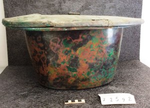 Pentola in bronzo dalla Villa A di Oplontis