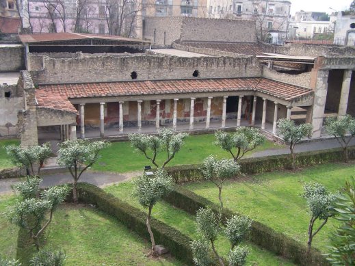 La cosiddetta Villa di Poppea nel sito di Oplontis a Torre Annunziata