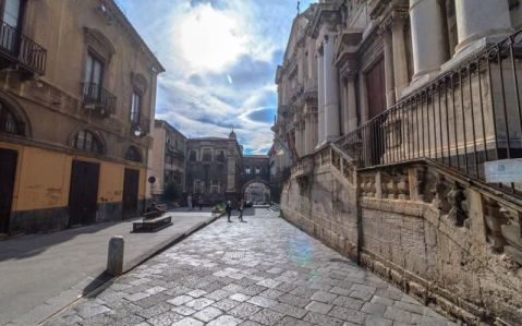 L'ex convento dei Crociferi a Catania indicato come possibile sede distaccata del museo Egizio di Torino