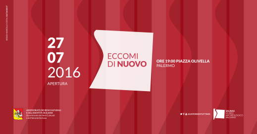 Il manifesto per la riapertura del museo Archeologico nazionale "Antonino Salinas" di Palermo