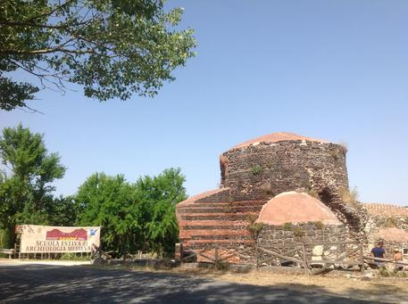 Il cantiere di scavo archeologico curato dalla Seam nel sito di Mesumundu