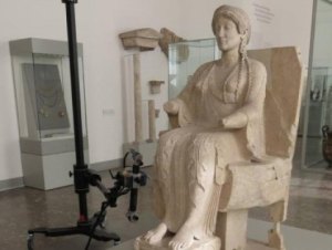 Persefone ricostruita col laser scanner