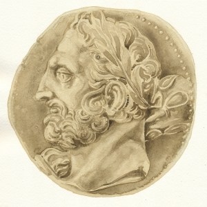 Una moneta con l'effige di Annibale