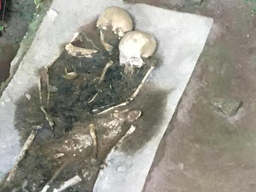 Sepoltura paleolitica rinvenuta nella grotta del Romito a Papasidero in Calabria