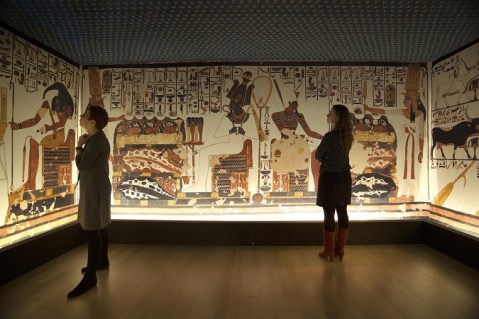 In mostra a Leiden la ricostruzione della stupenda tomba di Nefertari scoperta da Schiaparelli