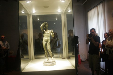 La mostra dell'Efebo del I sec. d.C. a Sutri per ora è biennale