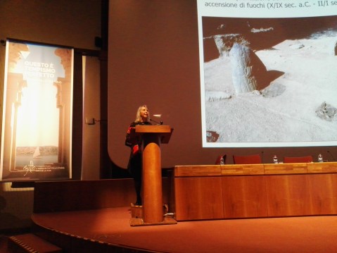 L'archeologa preistorica Raffaella Poggiani Keller a Tourisma 2017