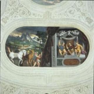 trento_buonconsiglio_Magno-Palazzo_camera-torrione.da-basso_cesare-nel-triunvirato_foto-buoncosiglio